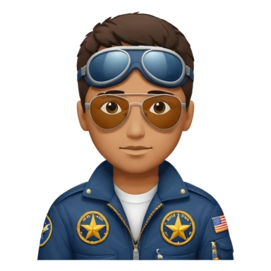 a big powerful fighter of the navy sticker