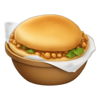 Chole bhature sticker