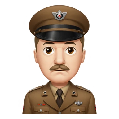 make a hitler emoji sticker