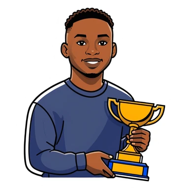 Anfernee Hardaway with ncaa championship trophy sticker