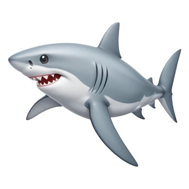 shark wearing shoes sticker