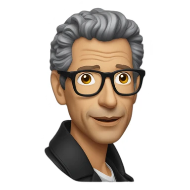 Jeffrey Lynn Goldblum sticker