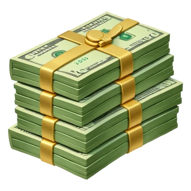 Сделай пачку денег как в GTA San Andreas sticker