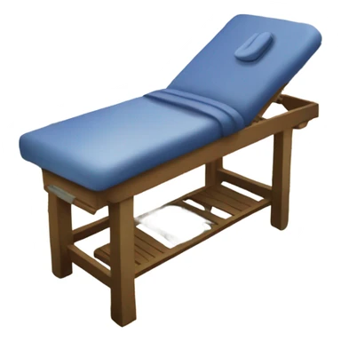 Massage table and money on top  sticker