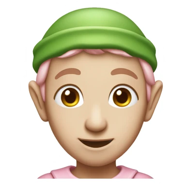 Light pink elf’s sticker