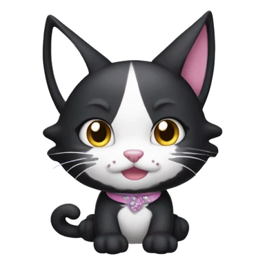 Hellos kitty kuromi sticker