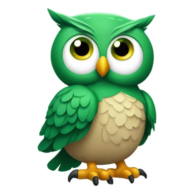 Duolingo owl  sticker