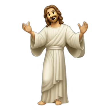 Cristo diciendo yo si vi esas fotos sticker