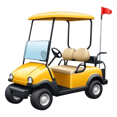 Golf cart sticker