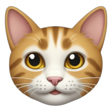 A cat with thumbs up sticker