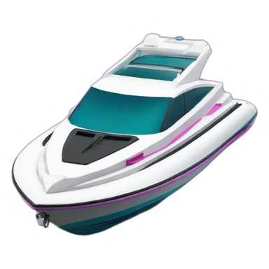 miami vice powerboat sticker