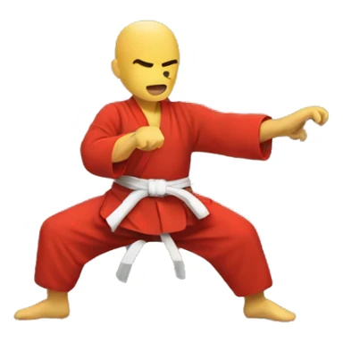 Kung fu fighting  sticker
