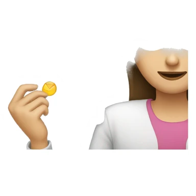 person sending email sticker