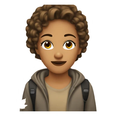 Autumn Henriquez / tan sticker