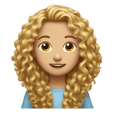 2 bestfriends one with curly brown hair and one with blonde long hair sticker