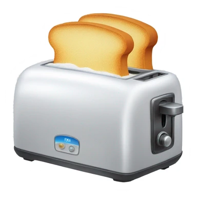 Toaster bubble bath sticker