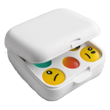 prescription contact lenses travel mini case sticker