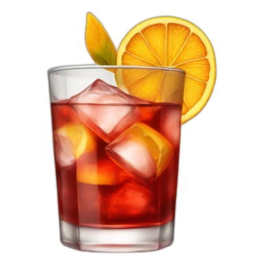 Cocktail Negroni  sticker