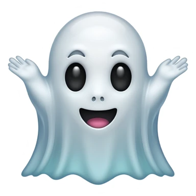 Ghost emoji sticker