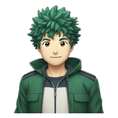 Izuku midoryia sticker