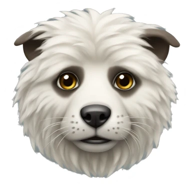 realistic animal close up no background sticker