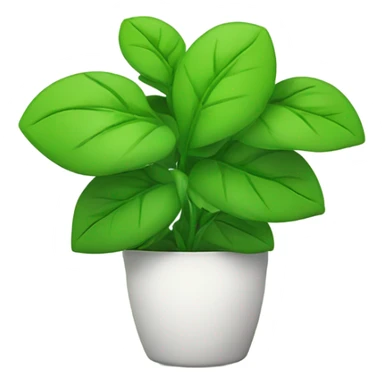 Heart green nature plant sticker
