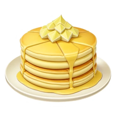 Chinese durian pancake, yellow pastry with cream filling sticker