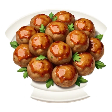 Polpette di tacchino al forno sticker
