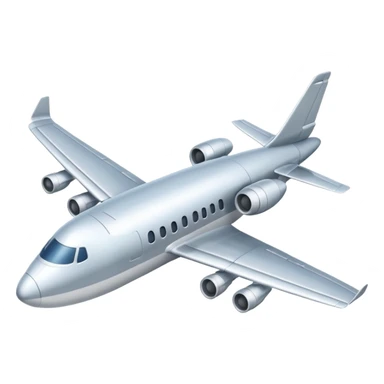 plane in the sky sticker