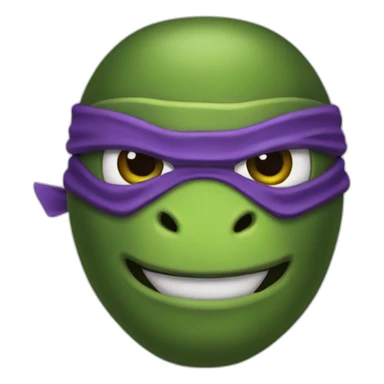 Donatello ninja mutant turtle sticker