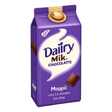 dairy milk chocolate, packaging sticker