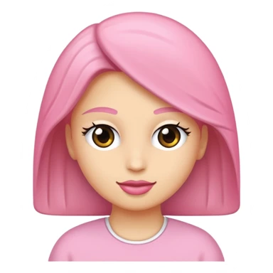 🥳🎀 pembe bir tokasını takan bey kızın elinde bir hediye var sticker