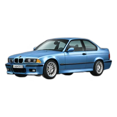 BMW e36 sticker