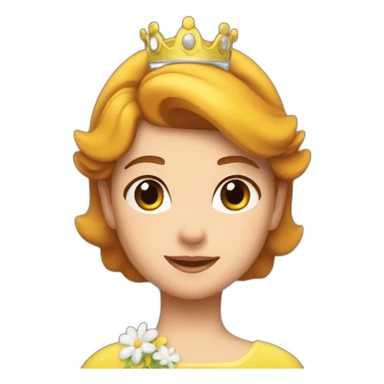 Princess daisy sticker