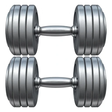 singular dumbbell sticker