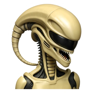beije xenomorph from movie alien sticker