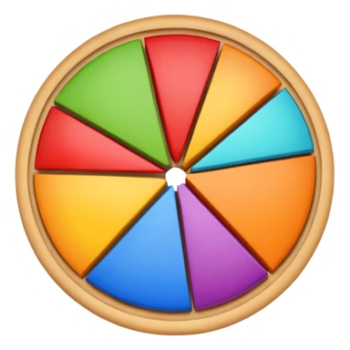 progress tracker pie chart sticker