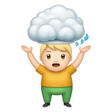 Tee hee whilst farting sticker