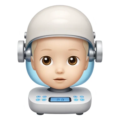 Ai generator with baby faxe sticker