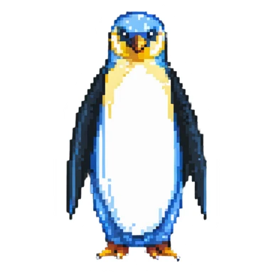 emperor penguin sticker