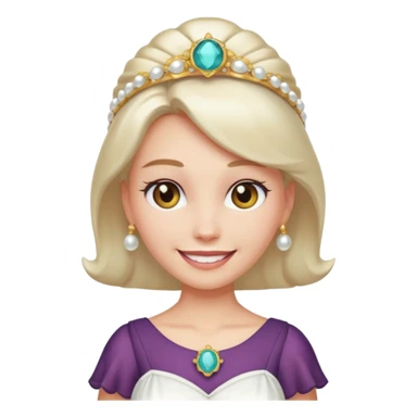 An emoji of the movie character Pearl sticker