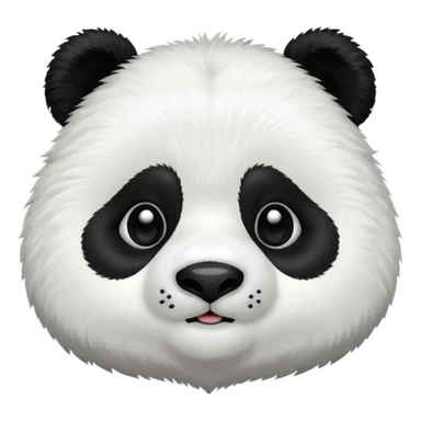 Panda Face sticker
