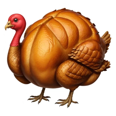 dinde de noël sticker