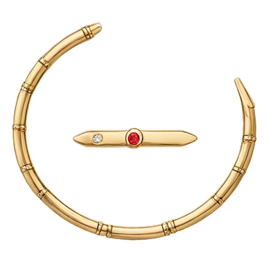 cartier nail braclet sticker