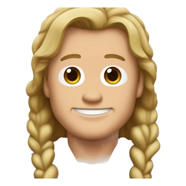 Barney Stinson, who has white skin, and dark blond hair that sticks out at the front, wears a red-black robe. sticker