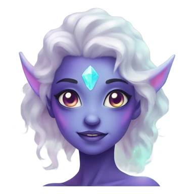 opal crystal gemstone demon 😈  sticker