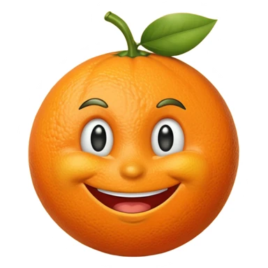 An Annoying Orange sticker