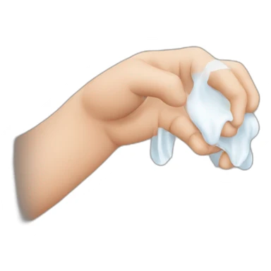 take care hand emoji sticker
