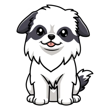 Japanese Chin dog sticker