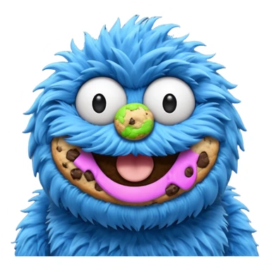 Cookie Monster sticker